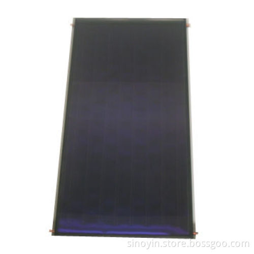 Flat Panel Solar Collector with Blue Titanium Absorber, Passed Solar Keymark SRCC Certifications